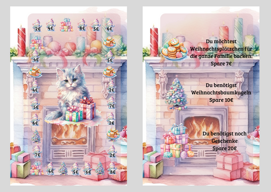 Einzelchallenge zum Abheften ,, Sparspiel Weihnachten,,