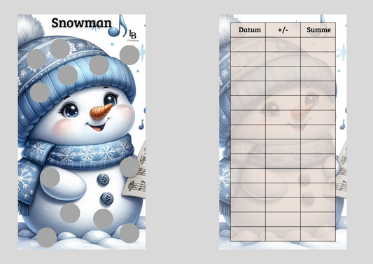 Einzelchallenge ,,Snowman,,