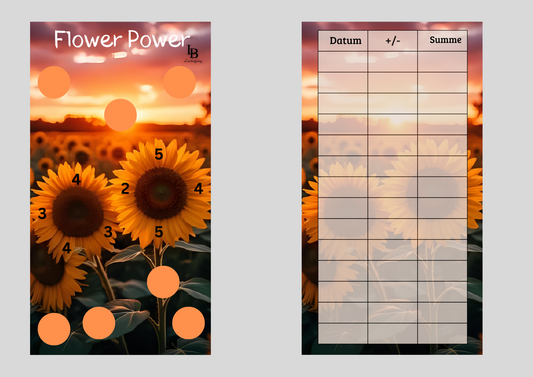 Einzelchallenge ,,Flower Power,,
