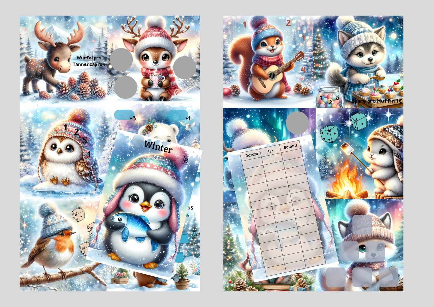 Mini Jahreschallenge ,,Winter,,