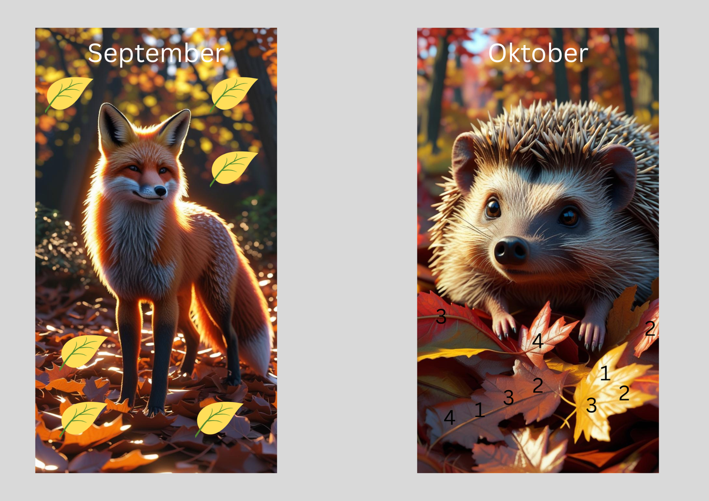 Jahreschallenge,,Tierisch durch das Jahr,,