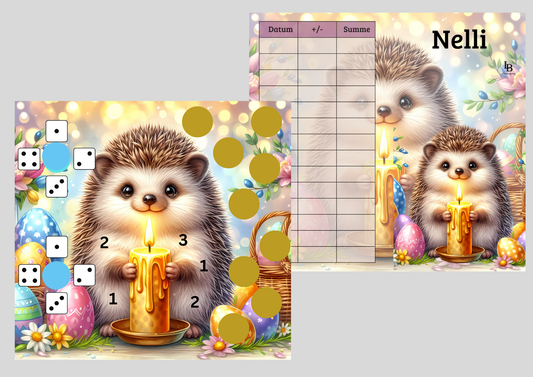 B-Ware 2er Klappkarte ,,Nelli,,